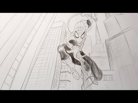 Как нарисовать Человека паука