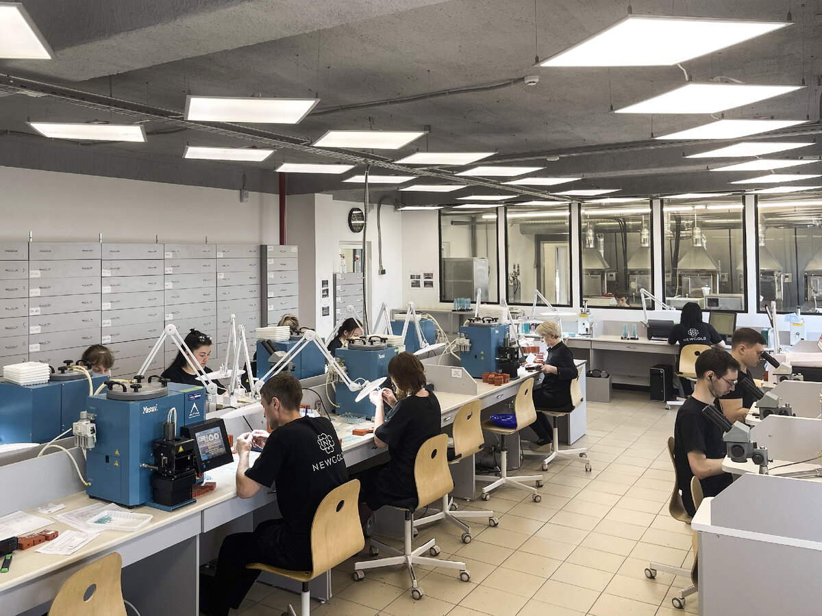 Участок восковки.