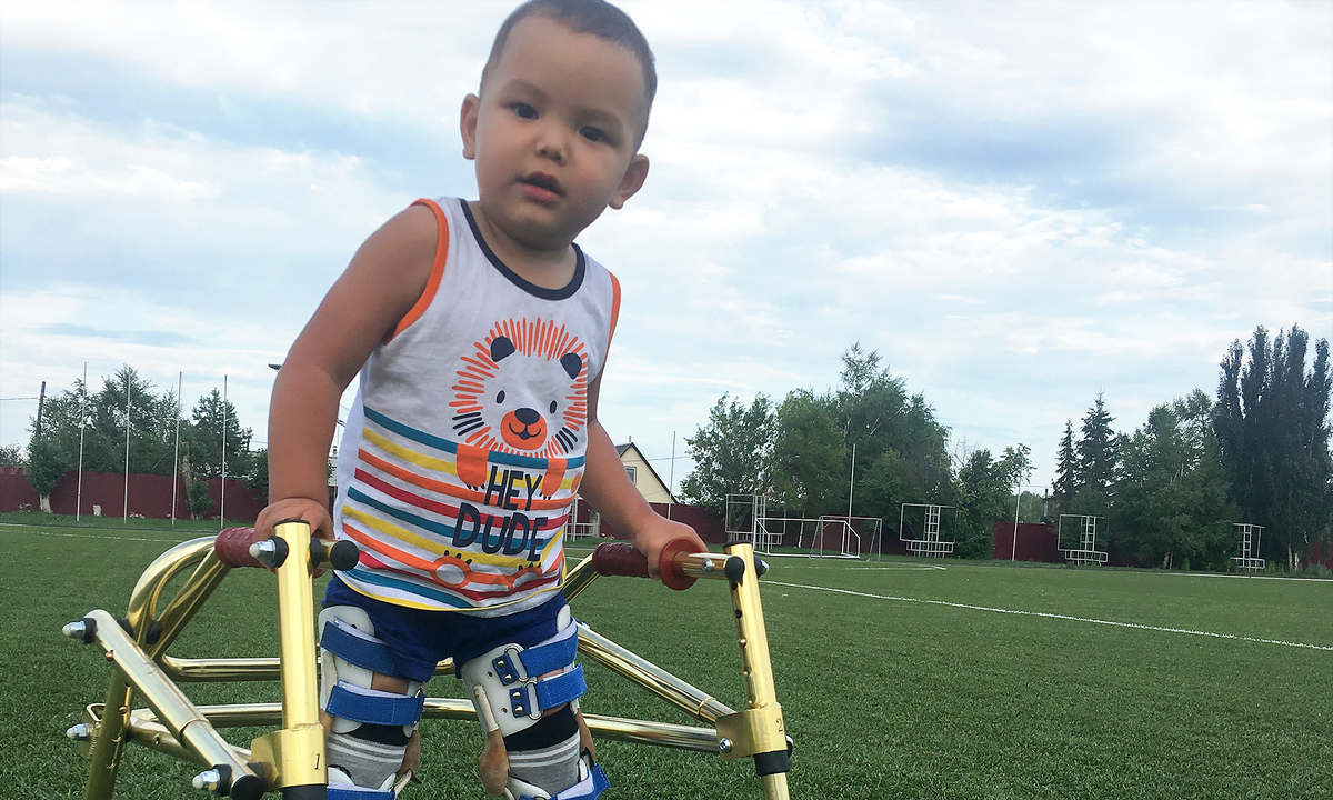 Дархан Смаилов, подопечный фонда "Алёша"