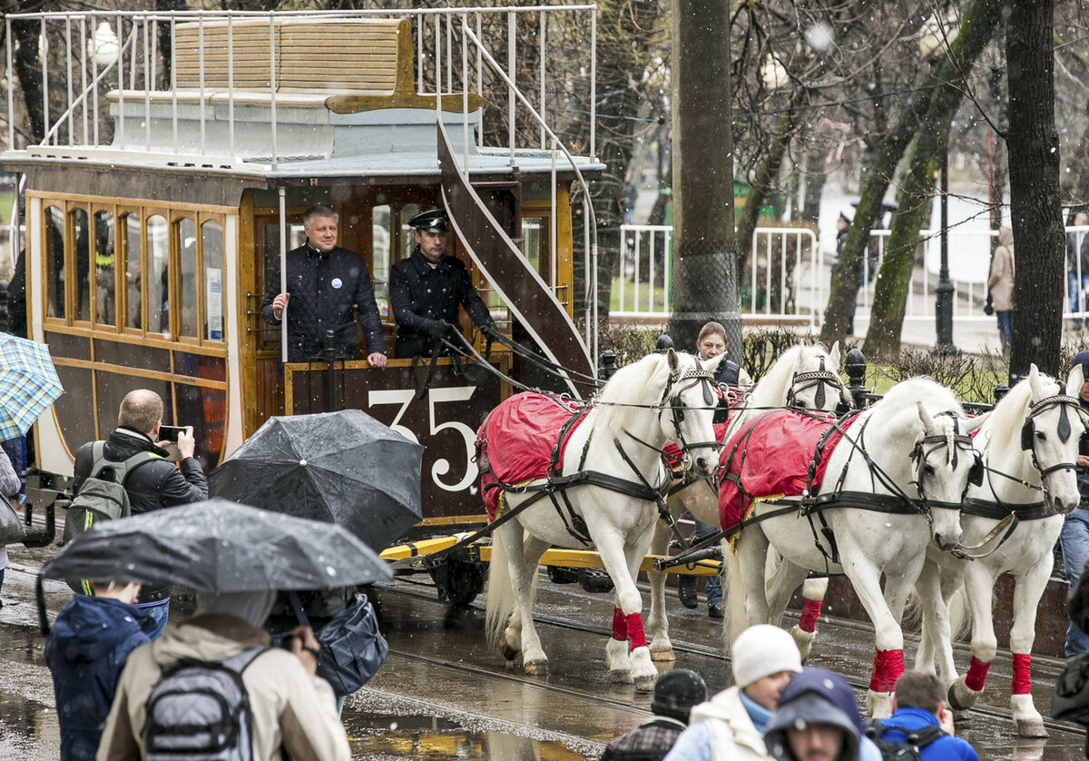    Конка образца 1874 года   
Пресс-служба Правительства Москвы