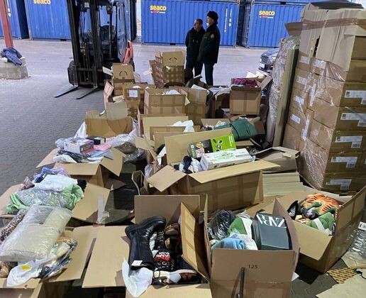    Изъятый на таможне товар Балтийская таможня