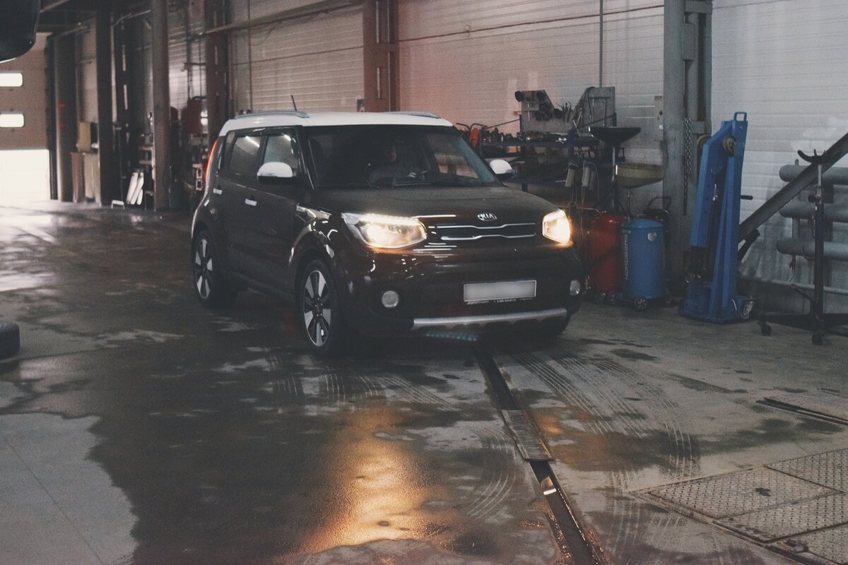 Kia Soul в нашем боксе