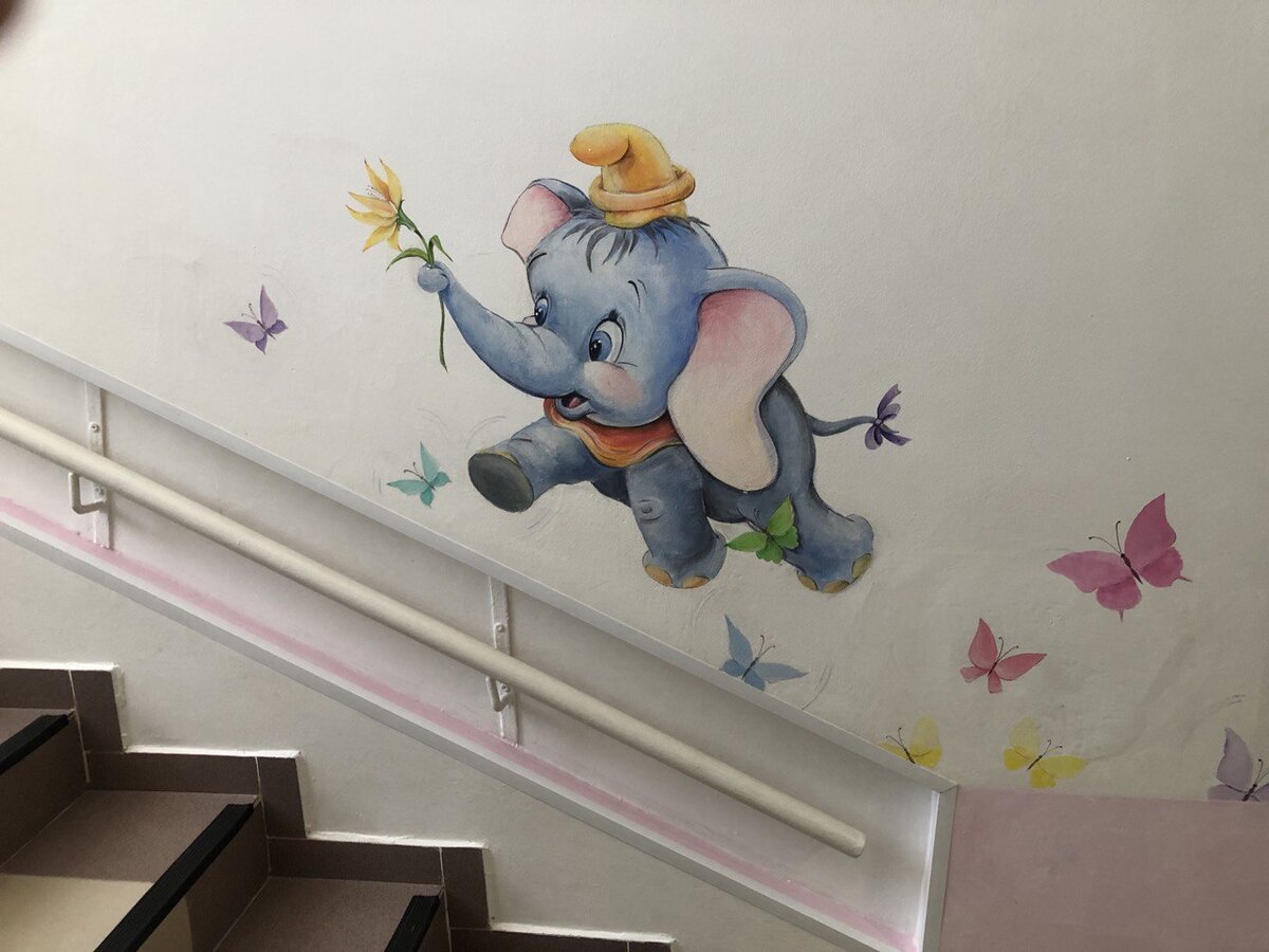 Слоник в "Снежинке". Фото автора