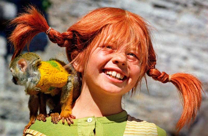 Pippi Långstrump. Кадры из одноименного сериала