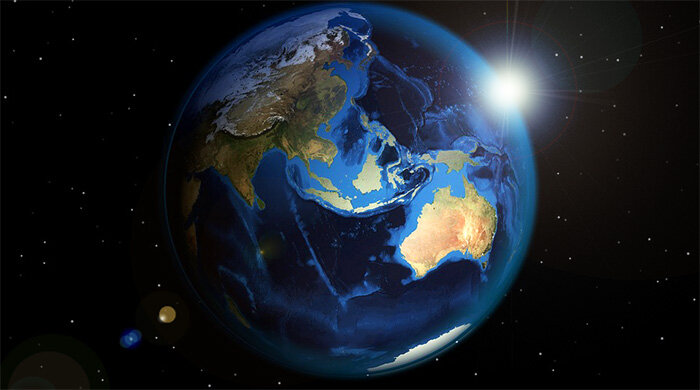 Восход солнца над Индонезией и начало нашего исследования