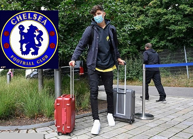 Кай Хавертц прибыл в Германию в понедельник перед началом Лиги Наций