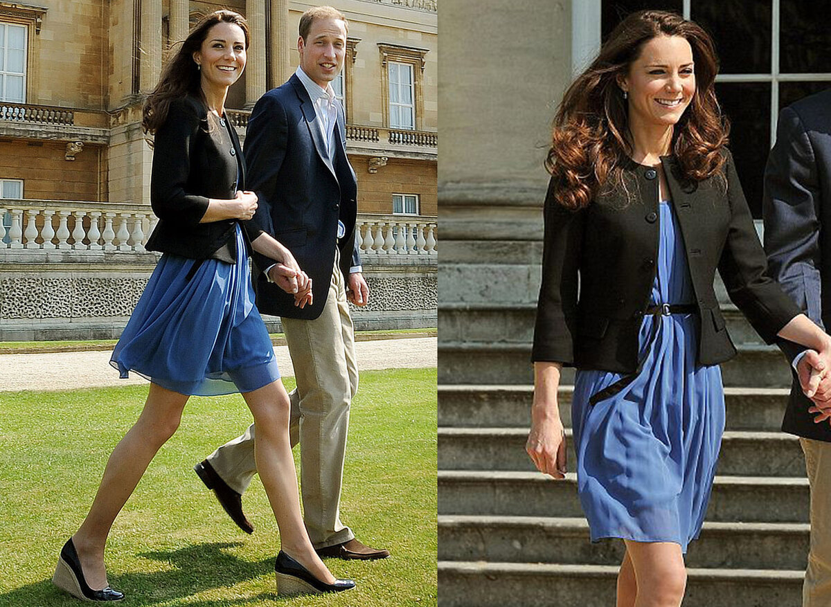 Герцог и герцогиня Кембриджские во время медового месяца