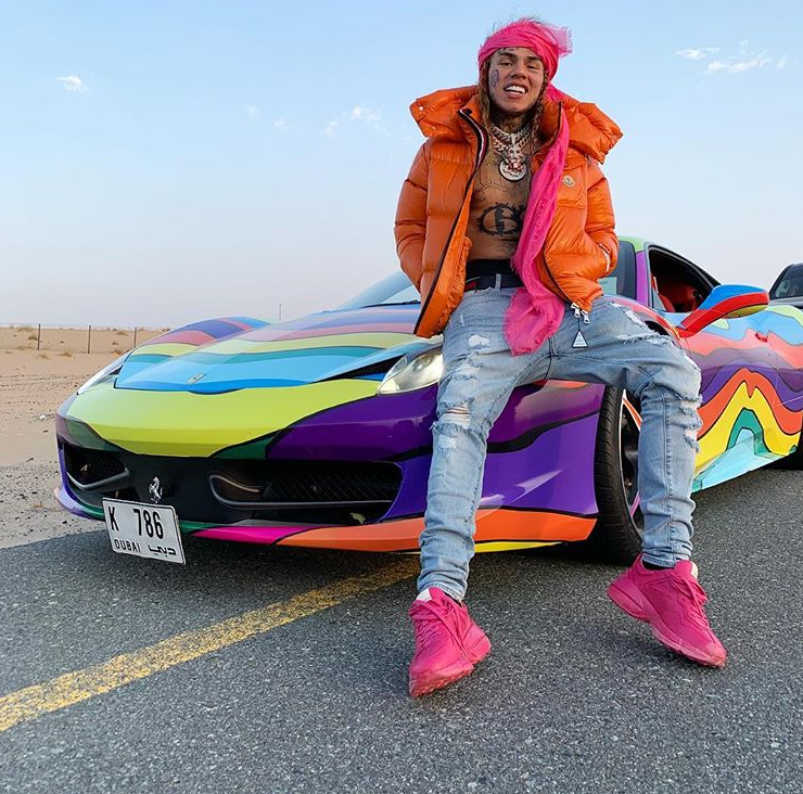 6ix9ine. Фото взято с сайта Instagram.com (профиль артиста)