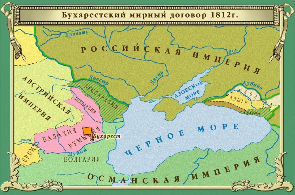 Карта 1806 года