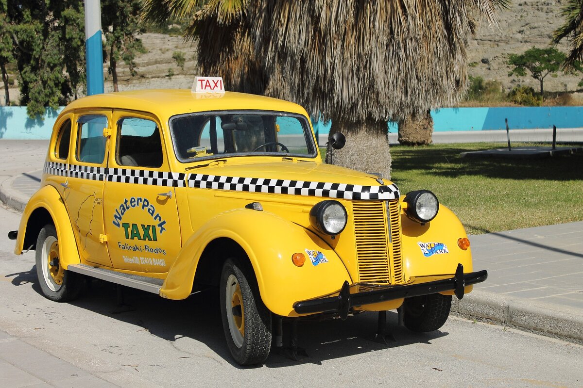 Такси в Греции