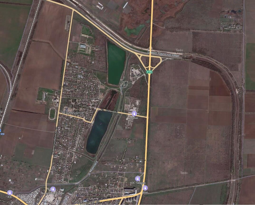 Три пруда в с. Изумрудное