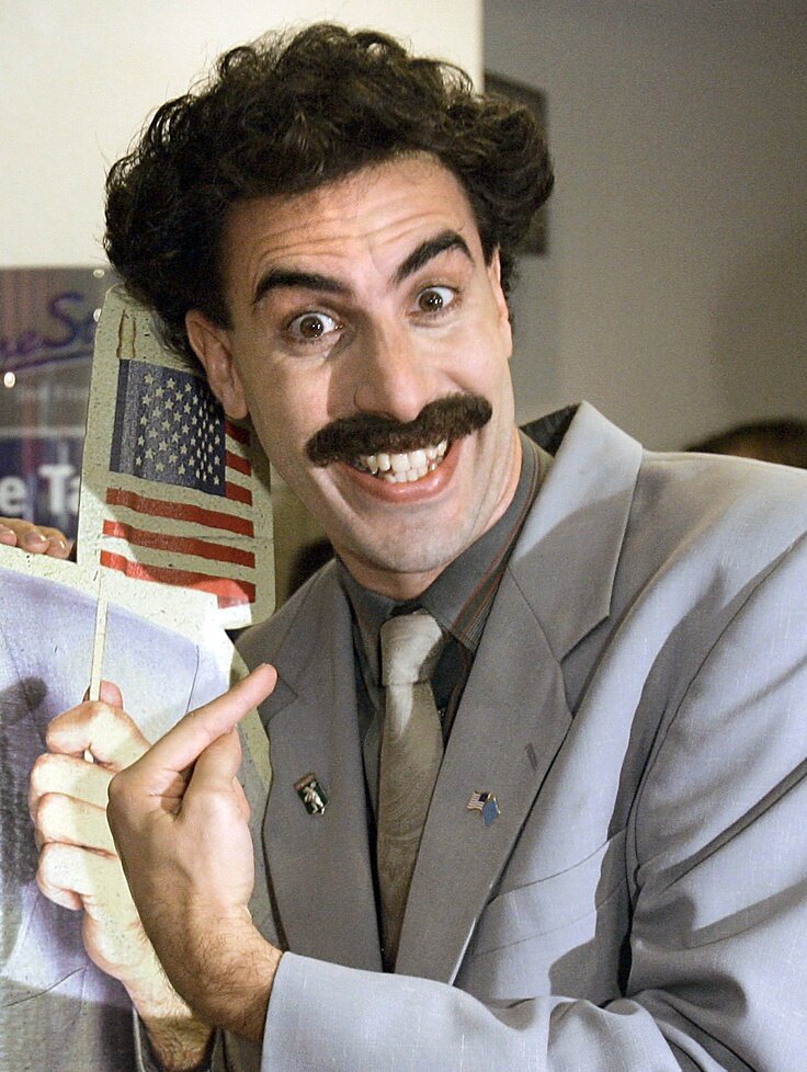 Борат Сагдиев - вымышленный казахстанский журналист