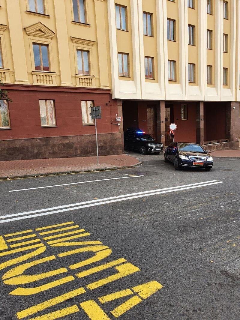 Кортеж Лукашенко