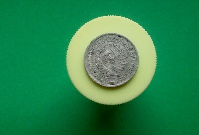 (Фото автора) Аверс монеты.