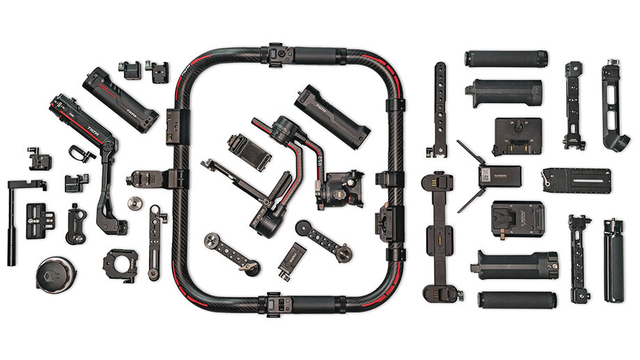 Аксессуары экосистемы от компании Tilta для DJI RS 2