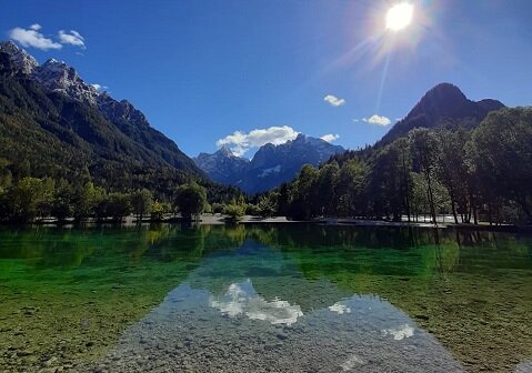 Озеро Ясна в Словении