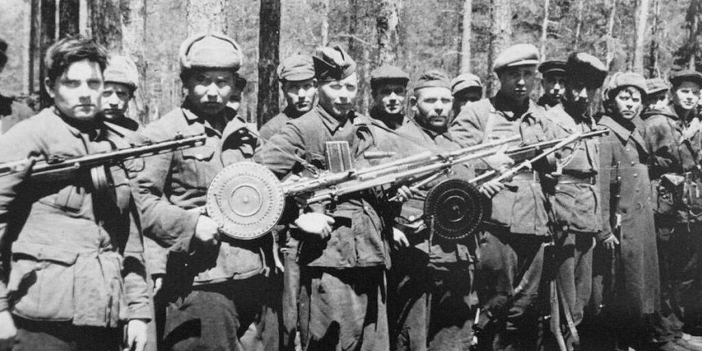 Партизанский отряд, действующий на территории УССР