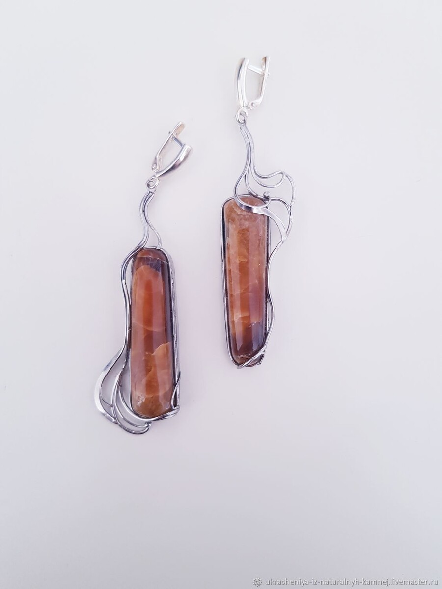 Авторские серьги моей работы. Фото с Ярмарки мастеров.