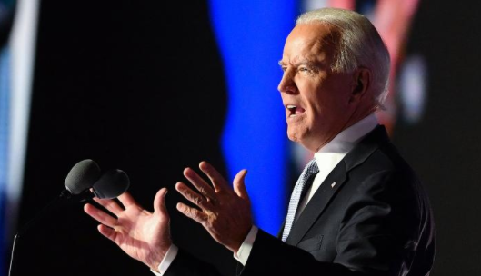 Джо Байден на одном из выступлений 