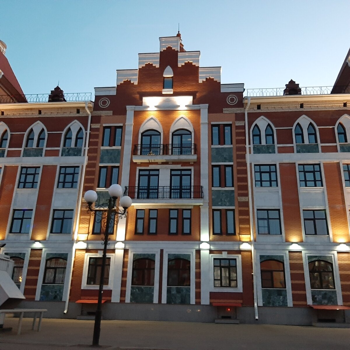 Один из "пряничных" домов Йошкар-Олы 