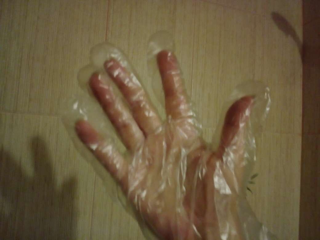 перчатка для быстрого окрашивания волос.