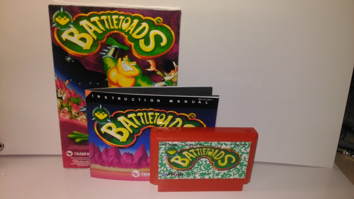 Моя репродукция Battletoads