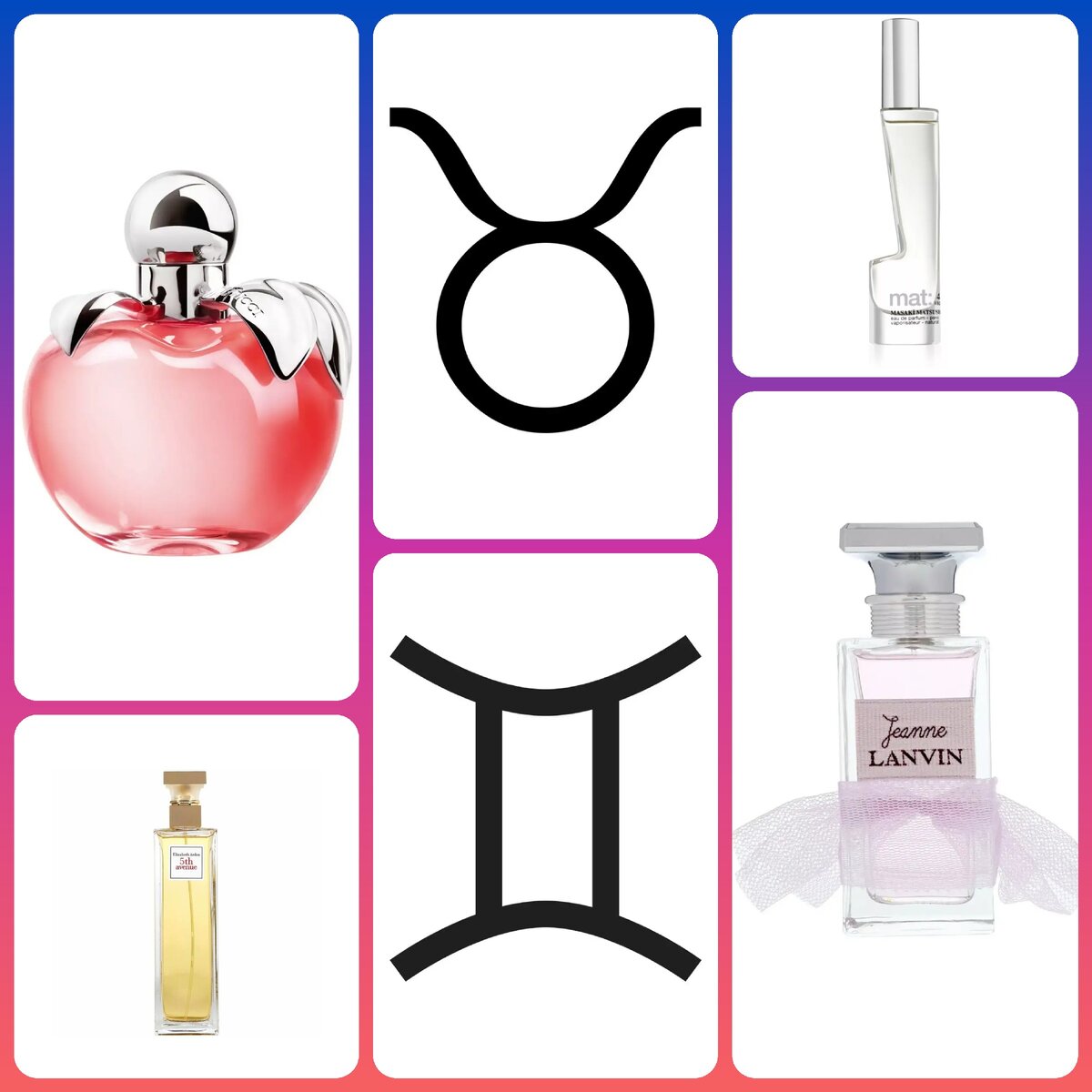 Кому какой аромат? Коллаж автора