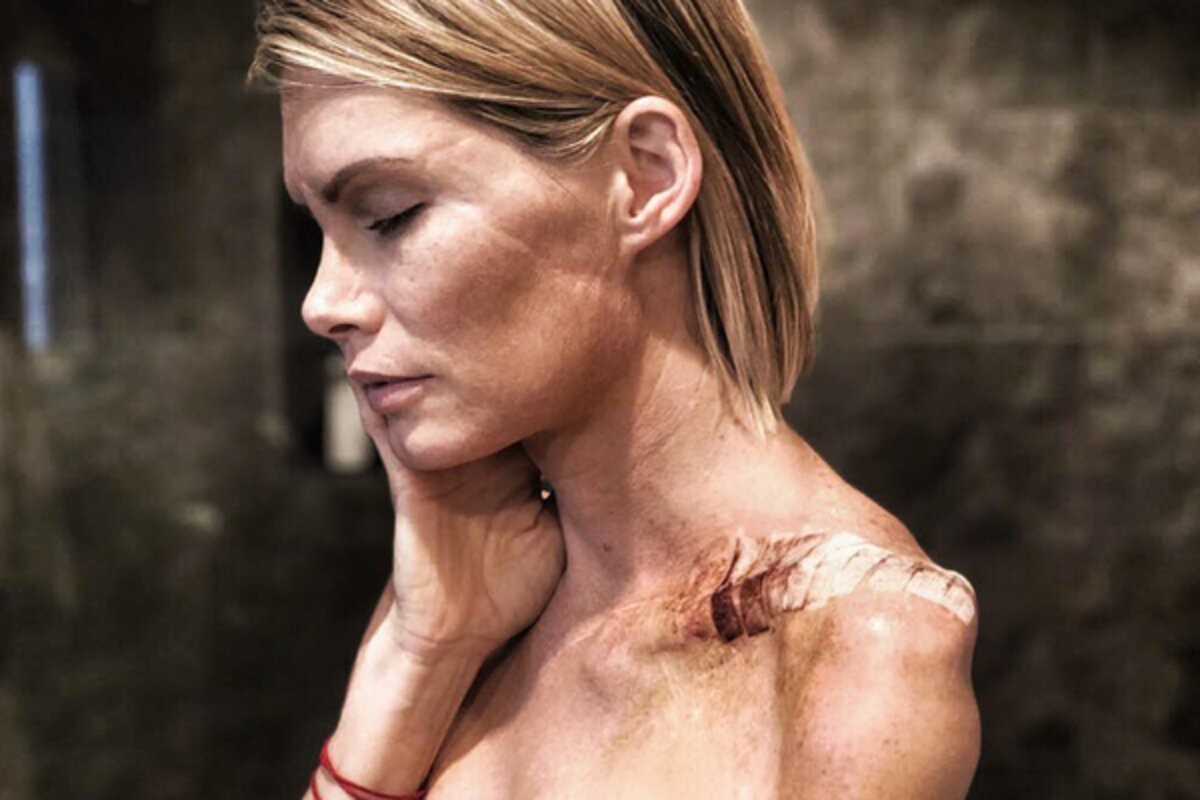 Оливия Джексон после трагедии.