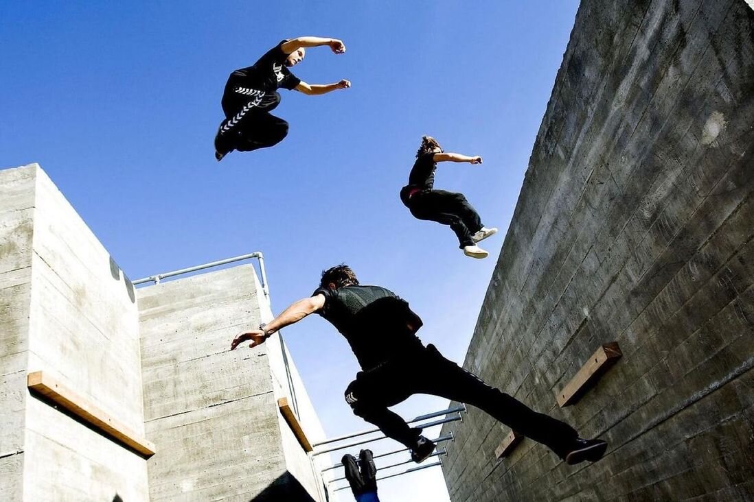 Паркур хорош со всех ракурсов