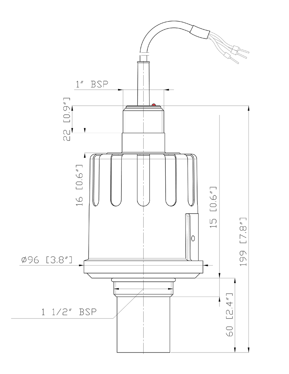 Ультразвуковой уровнемер EasyTREK SPT-390-4