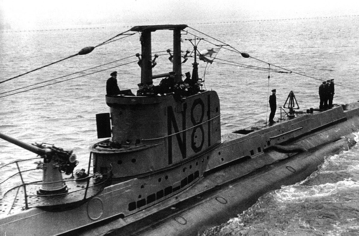 Подводная лодка «В-1», июнь 1944 года