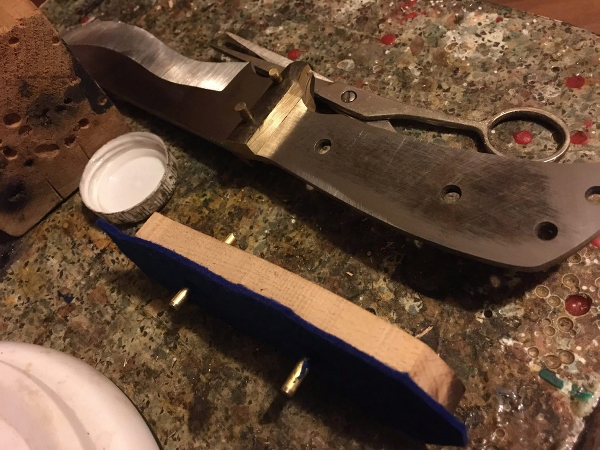 Склейка рукояти и подписка на канал!