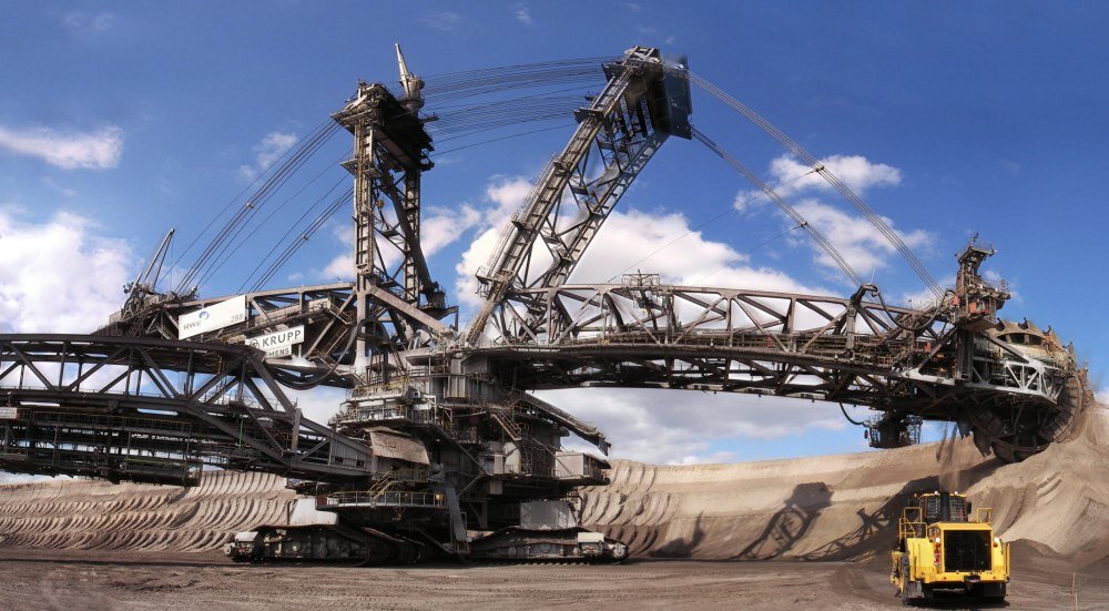 мега экскаватор bagger 288. самый большой роторный экскаватор в мире bagger 288. экскаватор bagger 288. экскаватор marion 6360 "captain". самый большой роторный экскаватор в мире bagger 288.