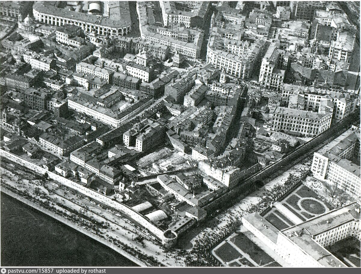 Вид на Зарядье 1925-1935 гг