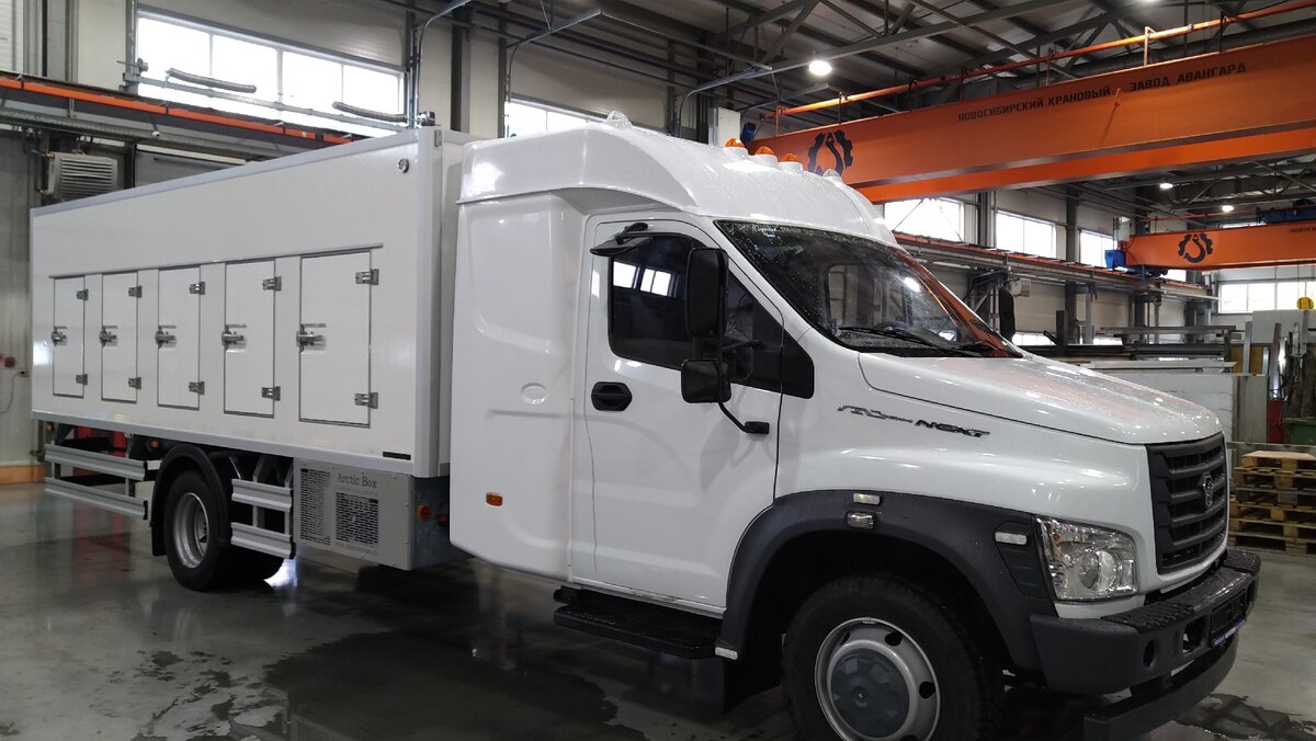 Изотермический фургон на шасси Газ некст. 