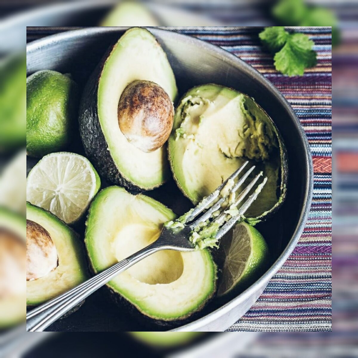 Авокадо с лаймом