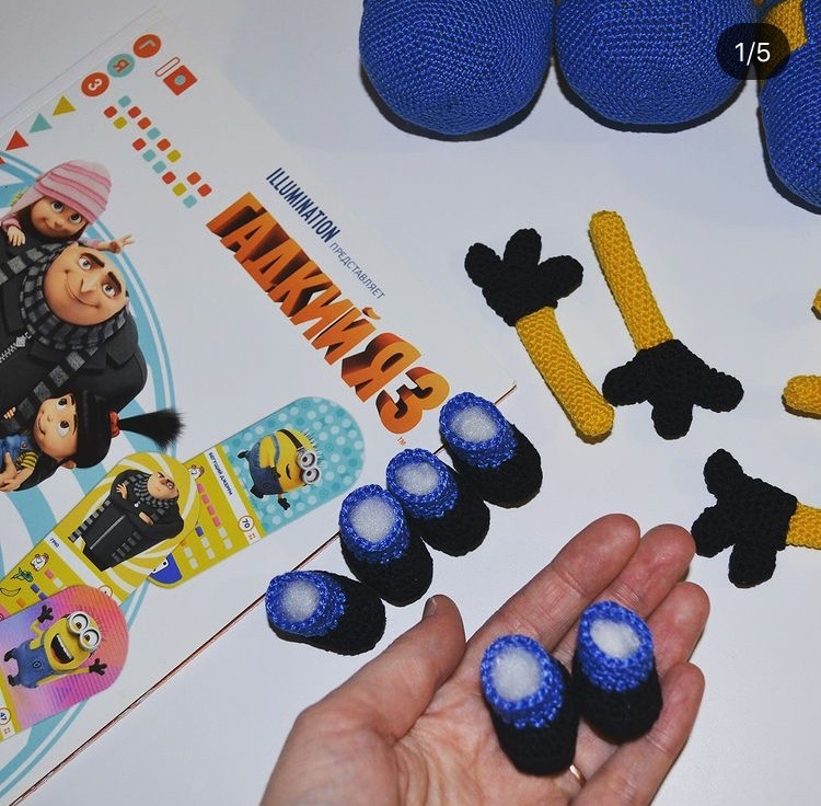 В процессе работы над миньонами