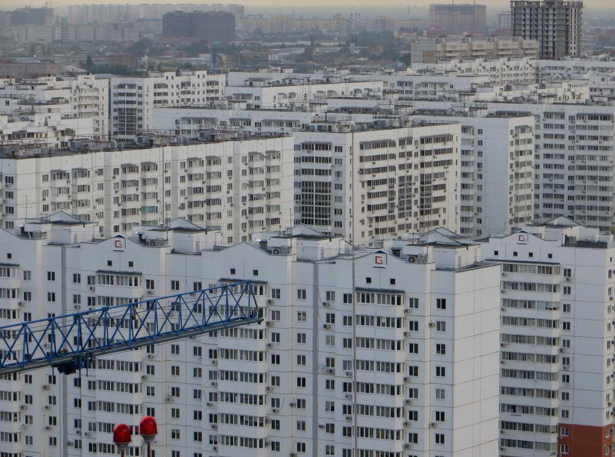 Бесконечные "панельки" микрорайона «Московский»