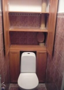 Шкаф в туалете за унитазом (30 примеров с фото) | Туалет, Шкаф, Дизайн туалета