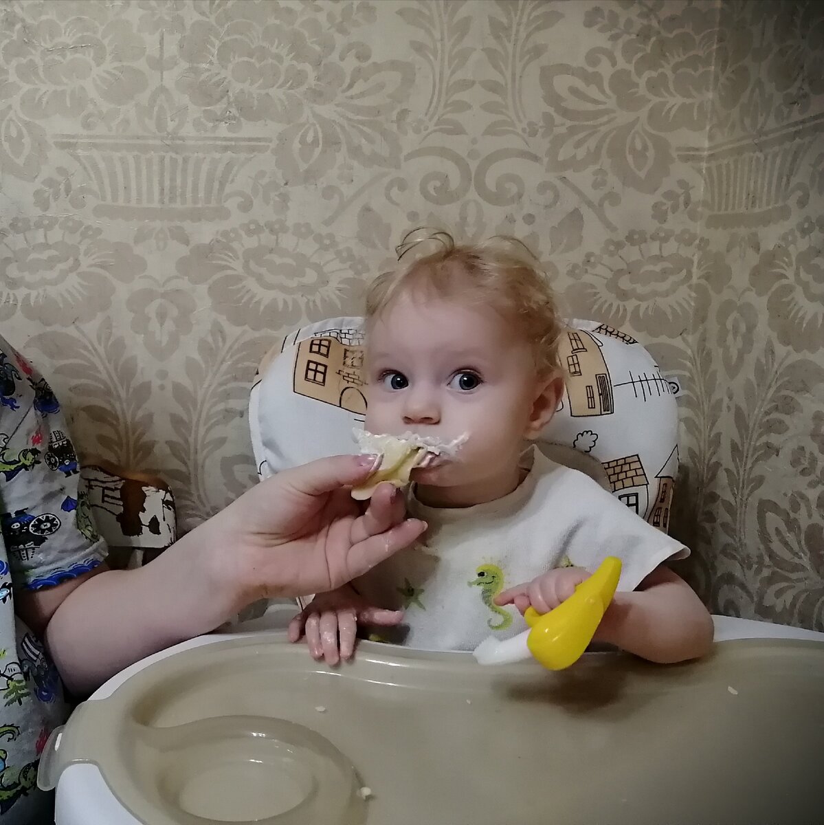 Фото автора. Вареники с творогом очень понравились малышке. Я не удивлена.