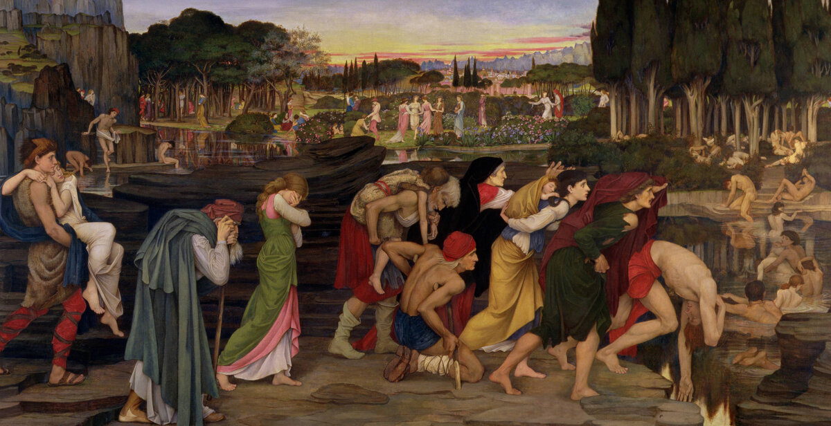 Воды Леты на равнинах Элизиума, Джон Стенхоуп