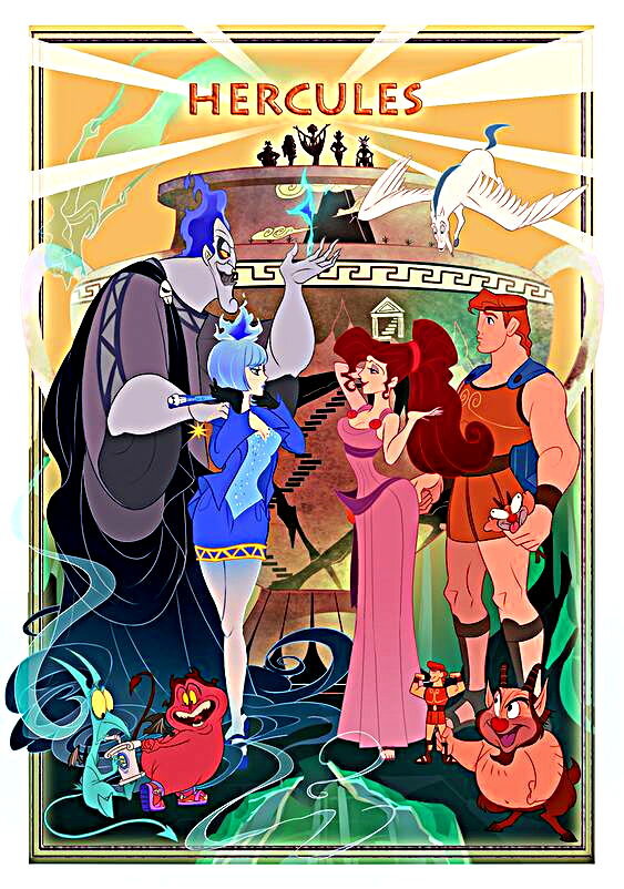 Здесь и далее, фото с www.pinterest.ru. Мне кажется, мамой девушки является богиня ночи Геката, которую однажды показали в мс. А у вас есть версии?