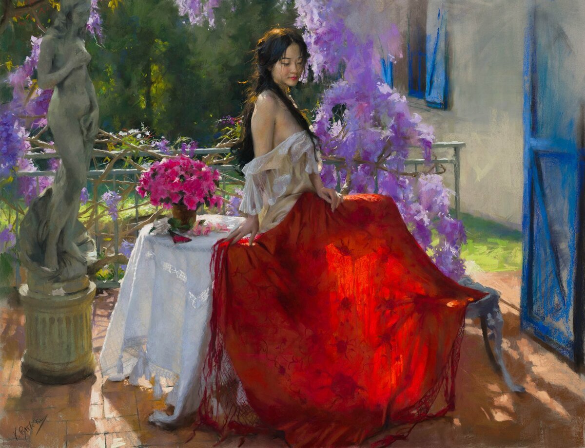 Vicente romero redondo картины