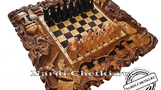 резные шахматы