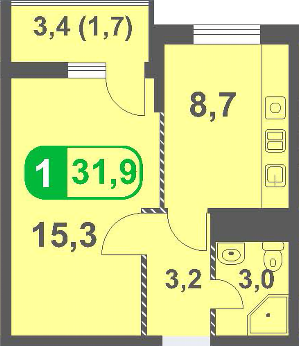 Планировка нашей квартиры