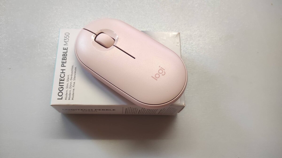 Logitech Pebble M350, фото автора канала