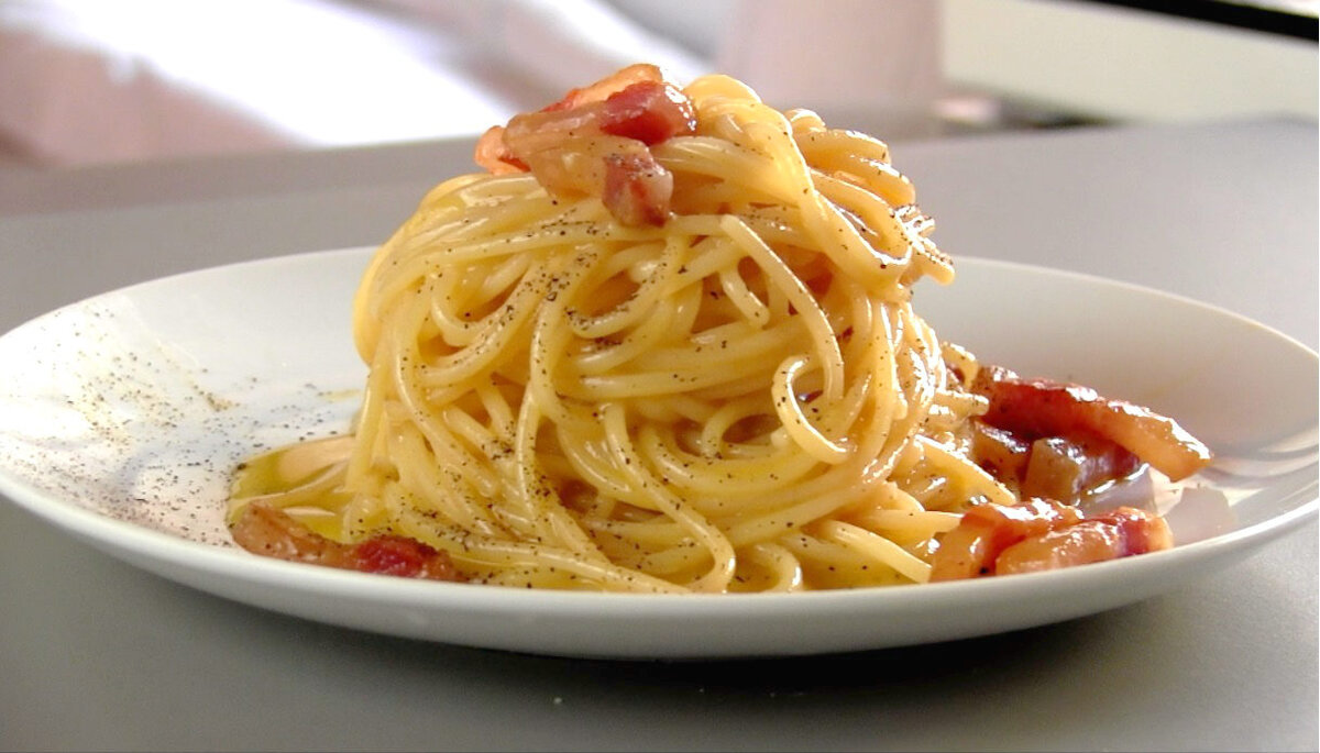 Amo cucinare ресторан СПБ Spaghetti Carbonara