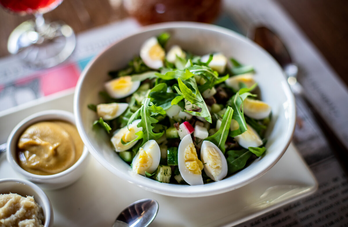 Окрошка в ресторане Гостевая изба