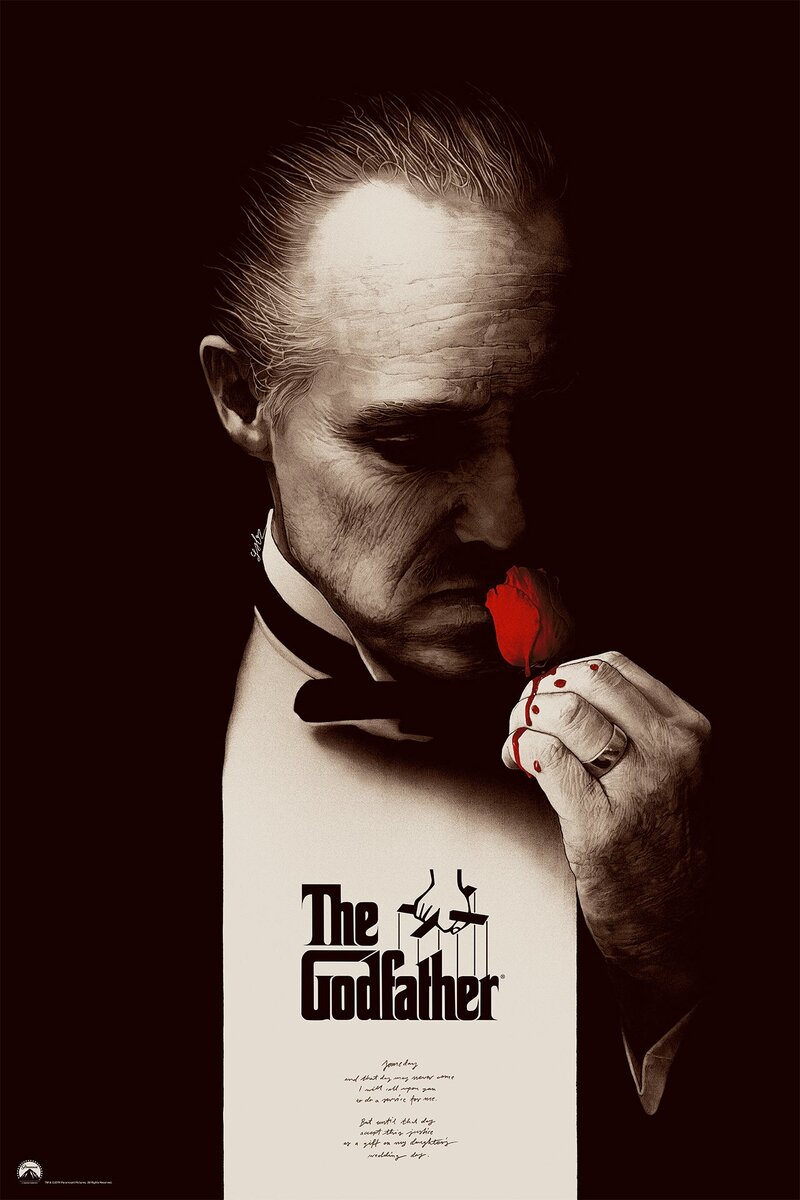 «Крёстный оте́ц» (англ. The Godfather) — эпическая гангстерская драма режиссёра Френсиса Форда Копполы . Экранизация одноименного романа Марио Пьюзо, изданного в 1969 году. Считается величайшим гангстерским фильмом по мнению Американского института киноискусства и одним из лучших фильмов в истории кинематографа.