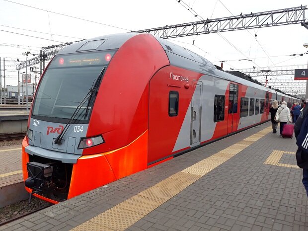 Москва, 8 сентября 2021. Как видите, на поезд я успела. 